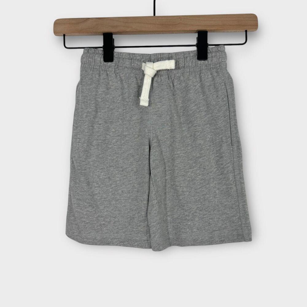 Gymboree Toddler Boy Size 4T Light Gray 100% Cotton Casual Athletic Shorts New